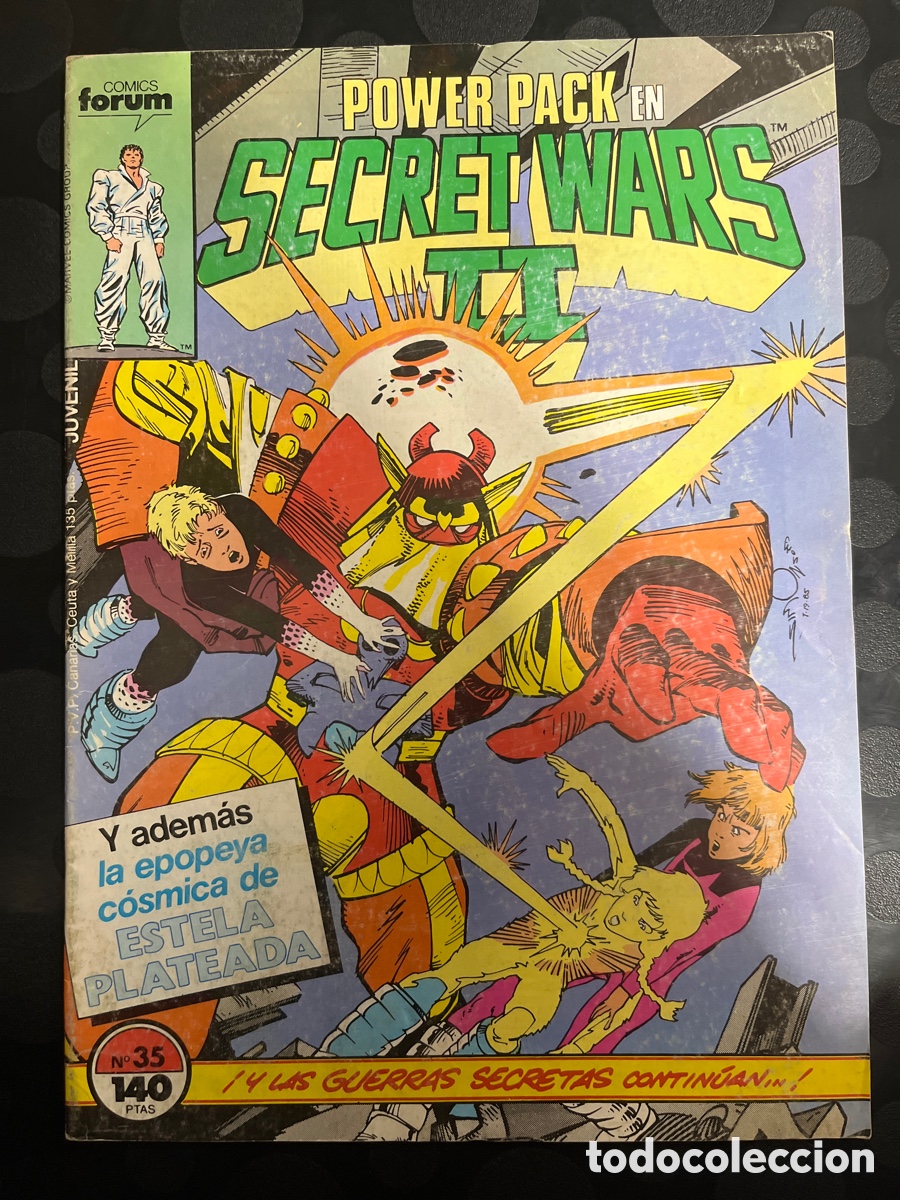C&oacute;mics: SECRET WARS II N.35 POWER PACK ( 1985/1987 ) - Foto 1