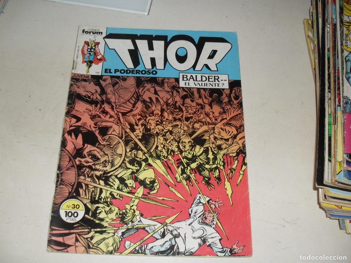C&oacute;mics: THOR N&ordm; 30 QUE LE SUCEDIO A BALDER,EL VALIENTE??,DE WALTER SIMONSON,(DE 49).FORUM,1983 - Foto 1