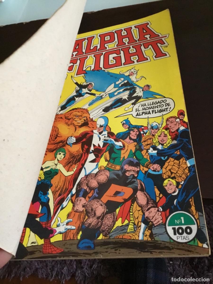 C&oacute;mics: ALPHA FLIGHT vol. 1 - n&ordm;s 1 al 5. Retapado - Foto 2