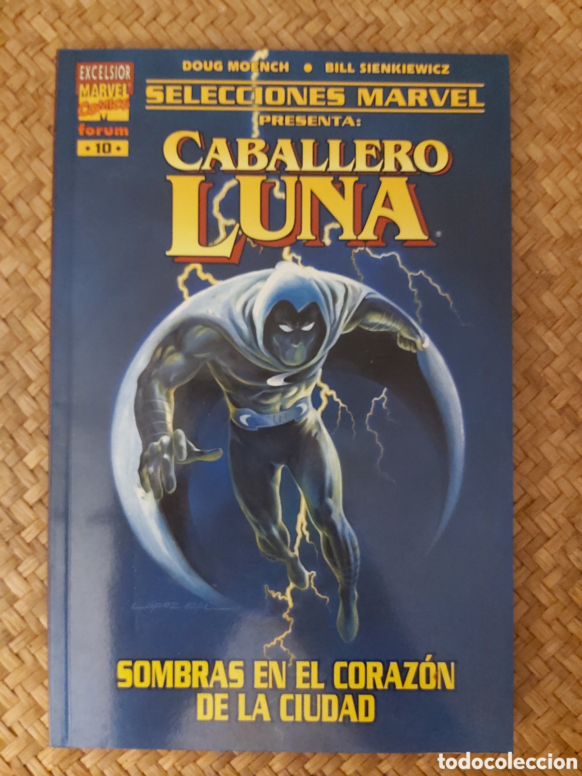 C&oacute;mics: SELECCIONES MARVEL: CABALLERO LUNA. MOENCH, SIENKIEWICZ. MARVEL, FORUM 2000. - Foto 1