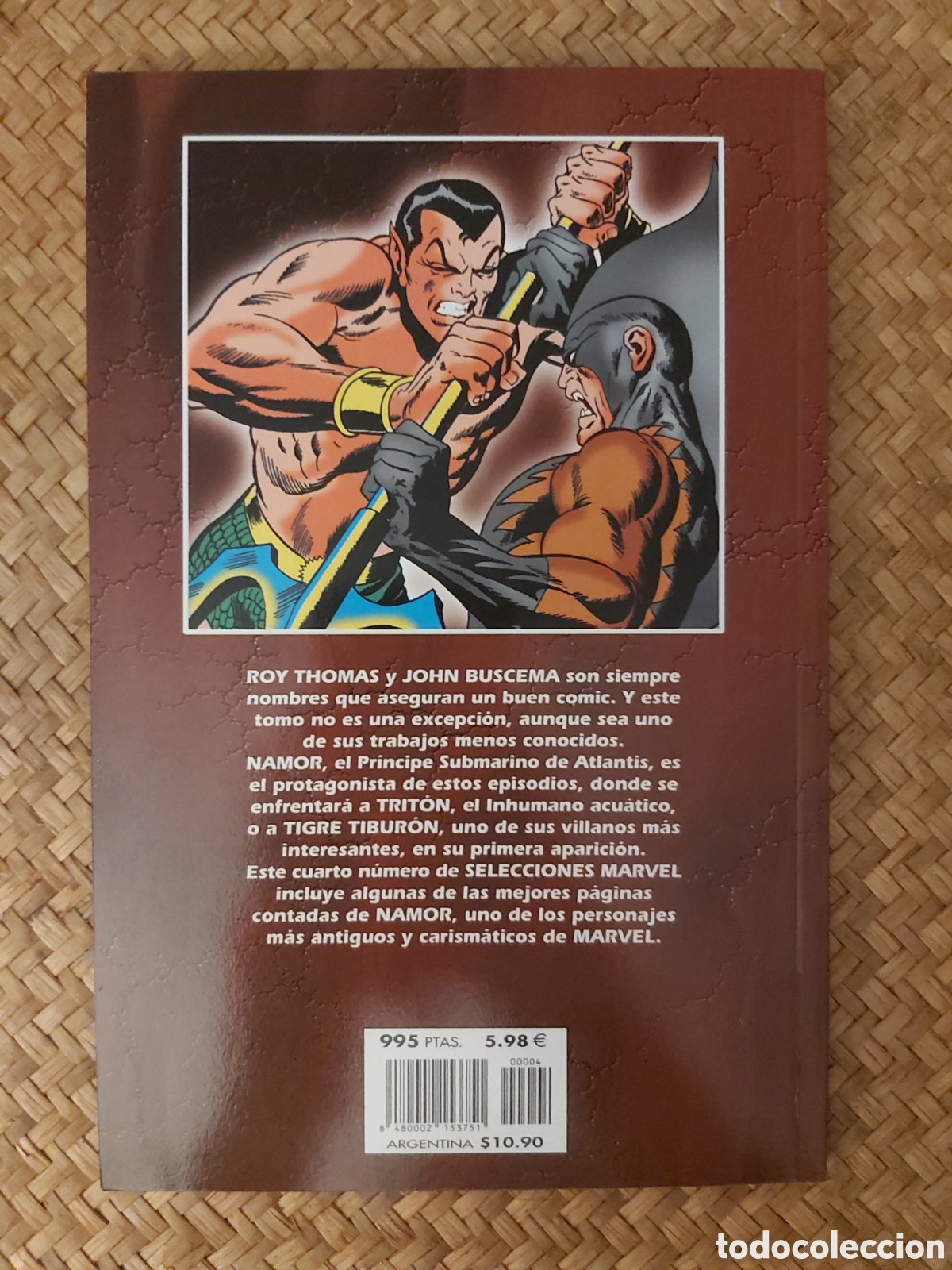 C&oacute;mics: SELECCIONES MARVEL NAMOR. ROY THOMAS, JOHN BUSCEMA. MARVEL, FORUM 1999. - Foto 2