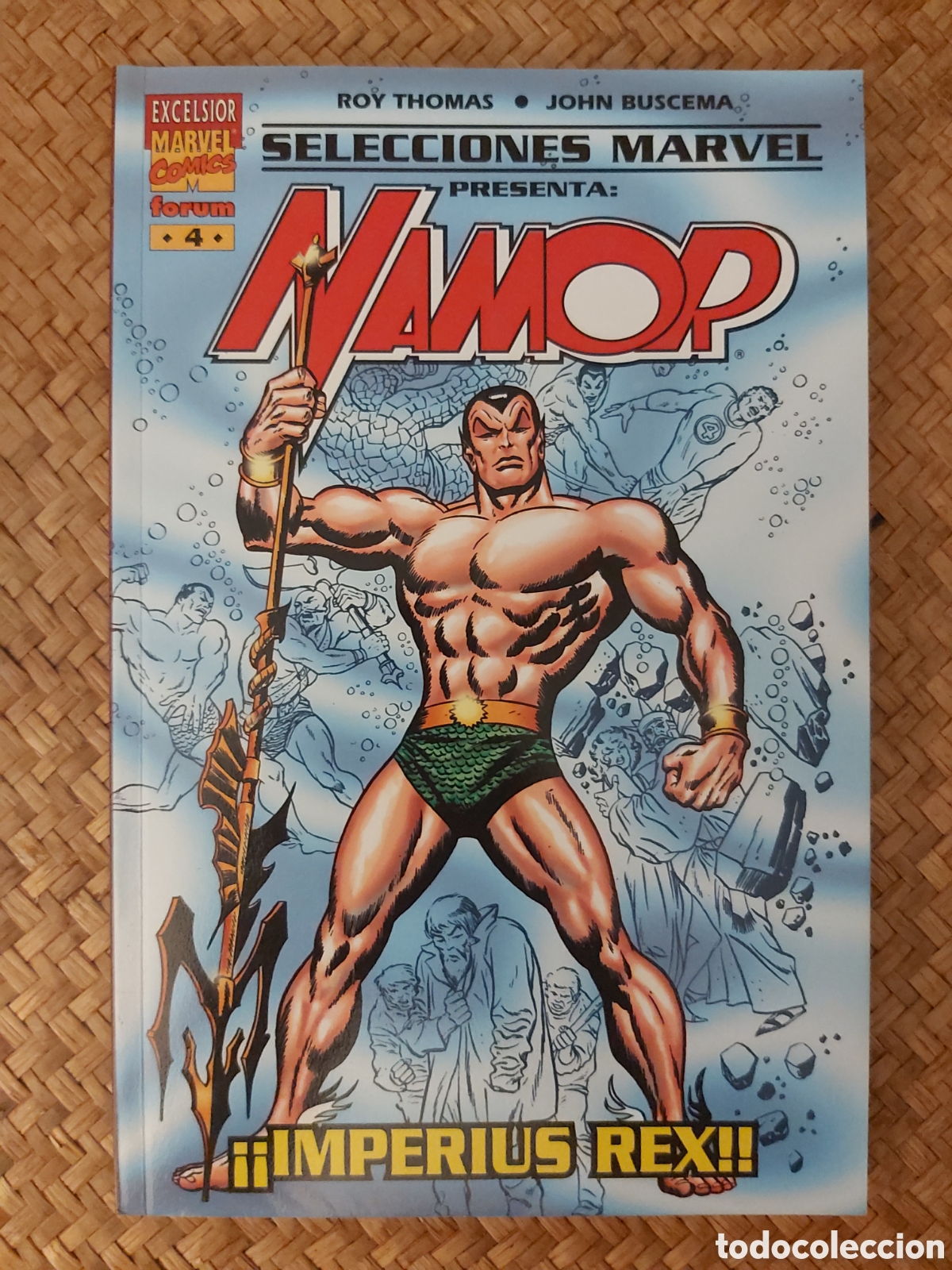 C&oacute;mics: SELECCIONES MARVEL NAMOR. ROY THOMAS, JOHN BUSCEMA. MARVEL, FORUM 1999. - Foto 1