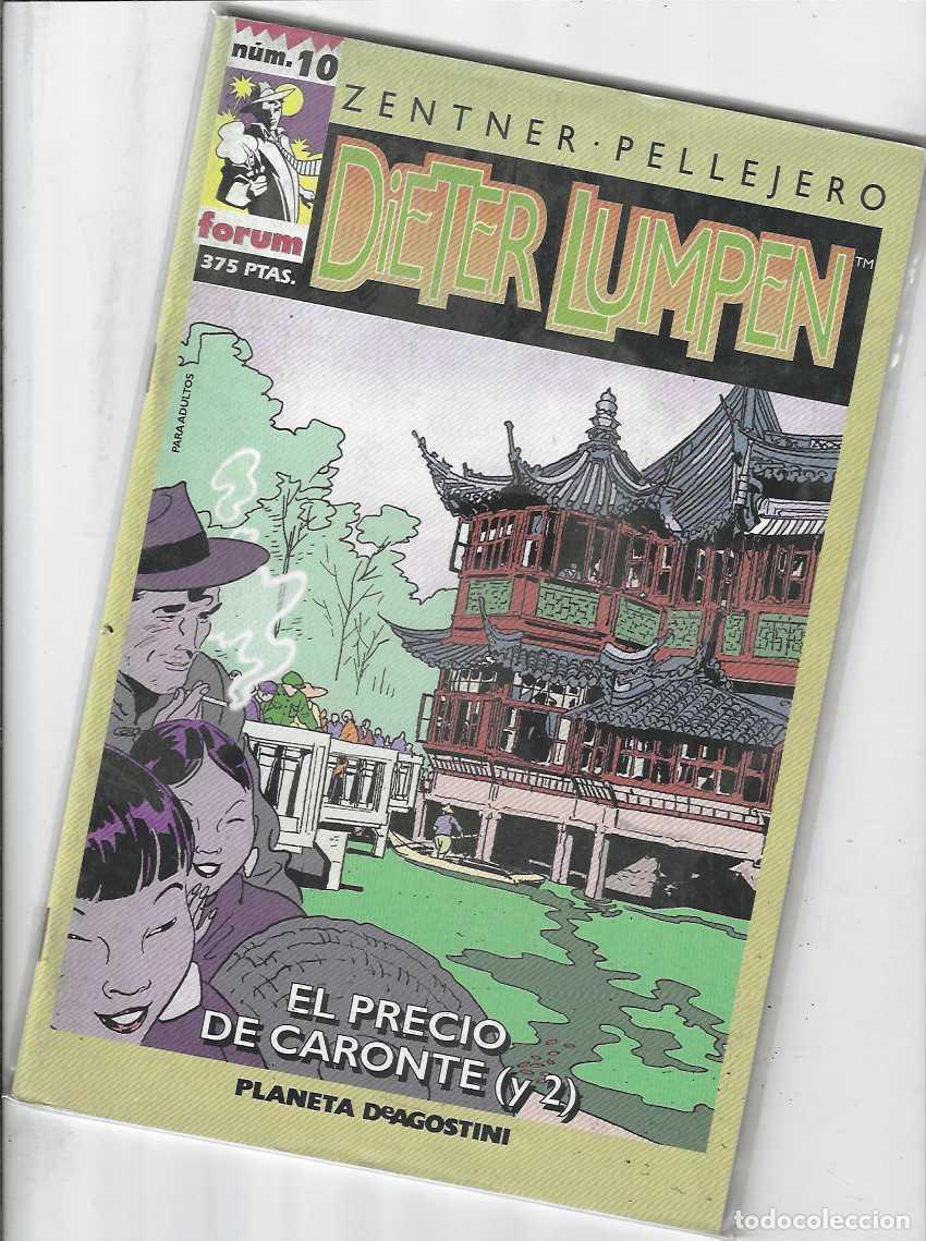 C&oacute;mics: DIETER LUMPEN N&ordm; 10 - ZENTNER / PELLEJERO - GRAPA FORUM - BUEN ESTADO