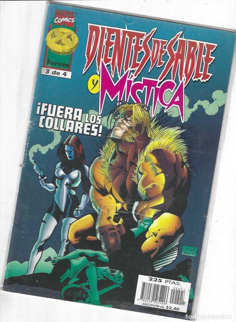 C&oacute;mics: DIENTES DE SABLE - Y MISTICA N&ordm; 3 - GRAPA FORUM - BUEN ESTADO - Foto 1