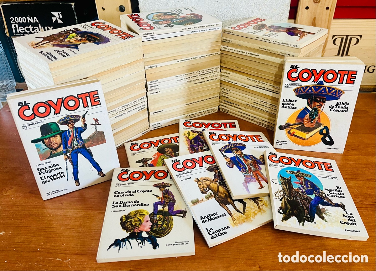 C&oacute;mics: COLECCI&Oacute;N COYOTE F&Oacute;RUM, 91 EJEMPLARES DE 96, (EDITORIAL F&Oacute;RUM) - Foto 1