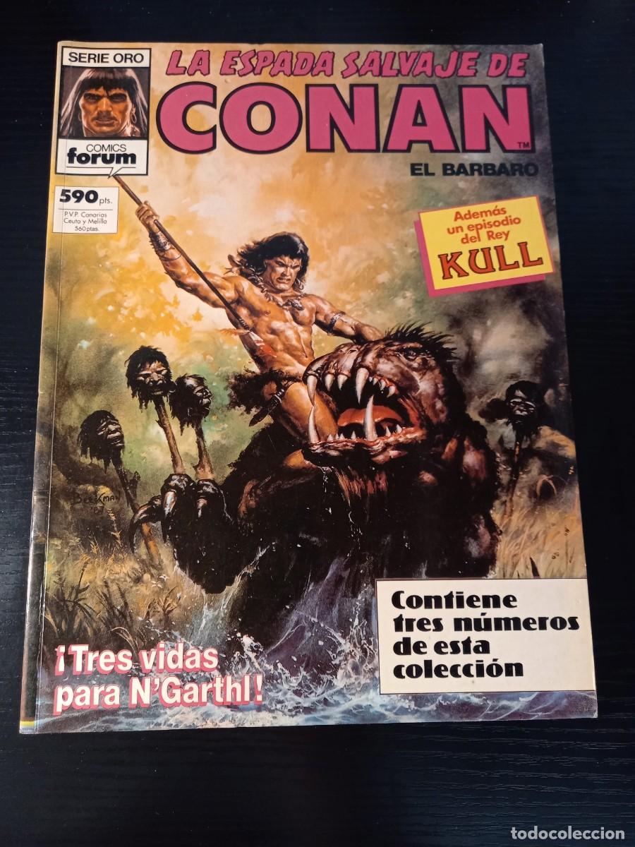 C&oacute;mics: La Espada Salvaje de Conan (Tomo con los n&ordm; 71, 72, 73) - Foto 1