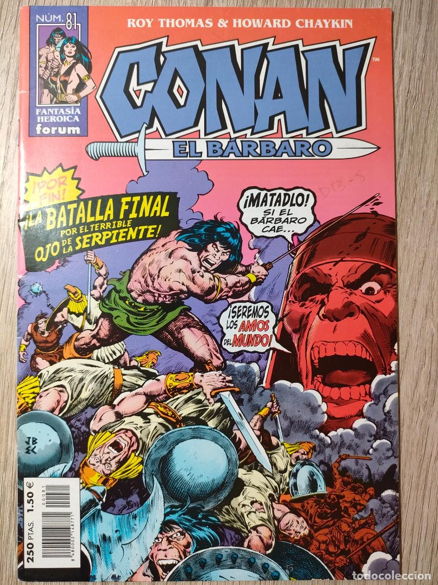 C&oacute;mics: Conan el b&aacute;rbaro n&uacute;mero 81 volumen 2 - Foto 1
