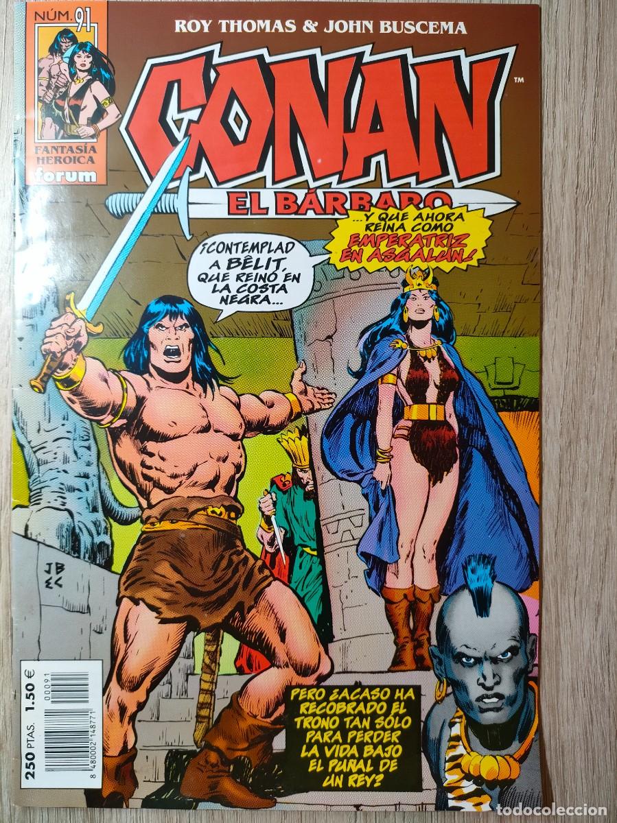 C&oacute;mics: Conan el b&aacute;rbaro n&uacute;mero 91 volumen 2 - Foto 1