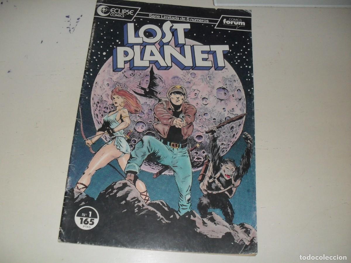 C&oacute;mics: LOST PLANET N&ordm; 1,CON POSTER,DE ECLIPSE COMICS,(DE 6).FORUM,1990.NO REEDITADOS - Foto 1