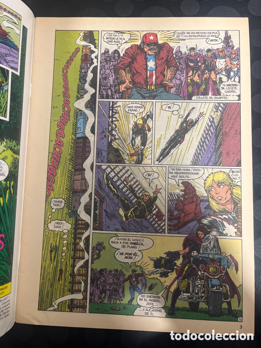 C&oacute;mics: MARVEL H&Eacute;ROES N.16 LONGSHOT ( 1986/1993 ) - Foto 3