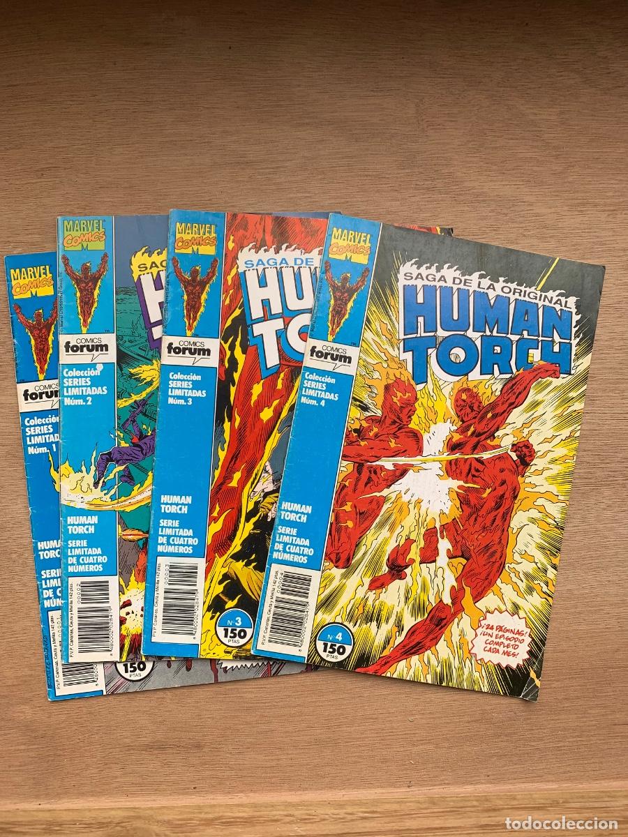C&oacute;mics: La saga de la original human torch completa - 4 N&uacute;meros - Foto 1