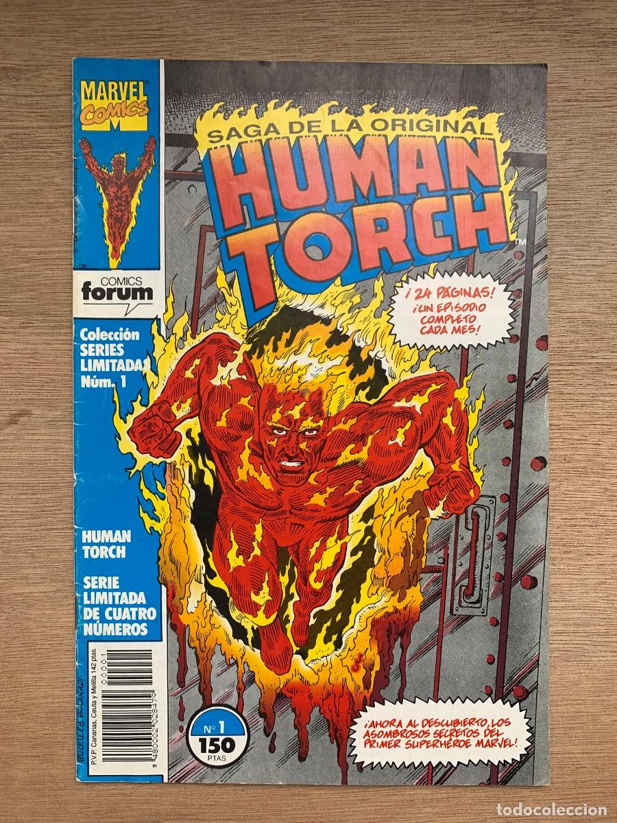C&oacute;mics: La saga de la original human torch completa - 4 N&uacute;meros - Foto 2
