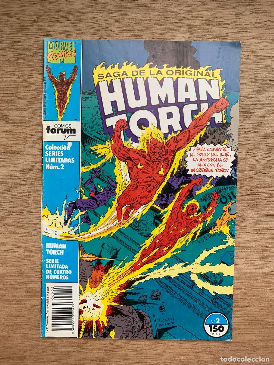 C&oacute;mics: La saga de la original human torch completa - 4 N&uacute;meros - Foto 4