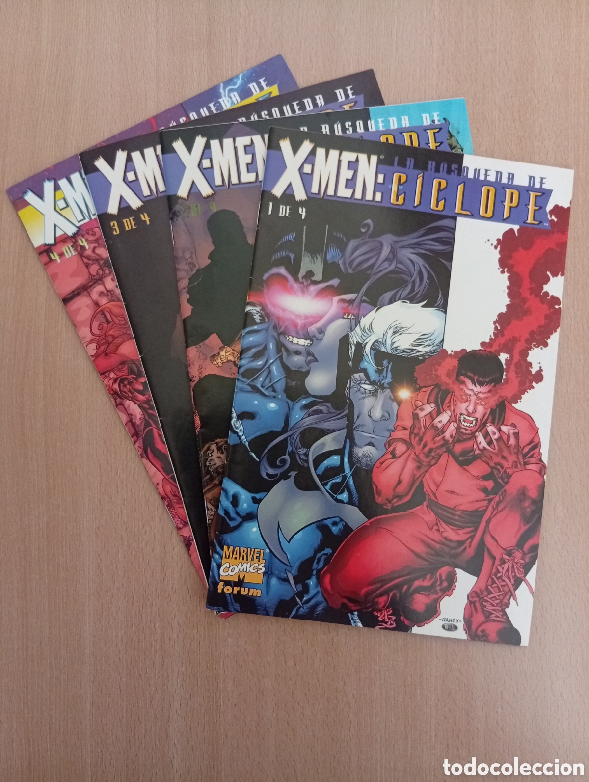 C&oacute;mics: X-MEN: LA B&Uacute;SQUEDA DE C&Iacute;CLOPE. N&ordm; 1-2-3-4 - Foto 1