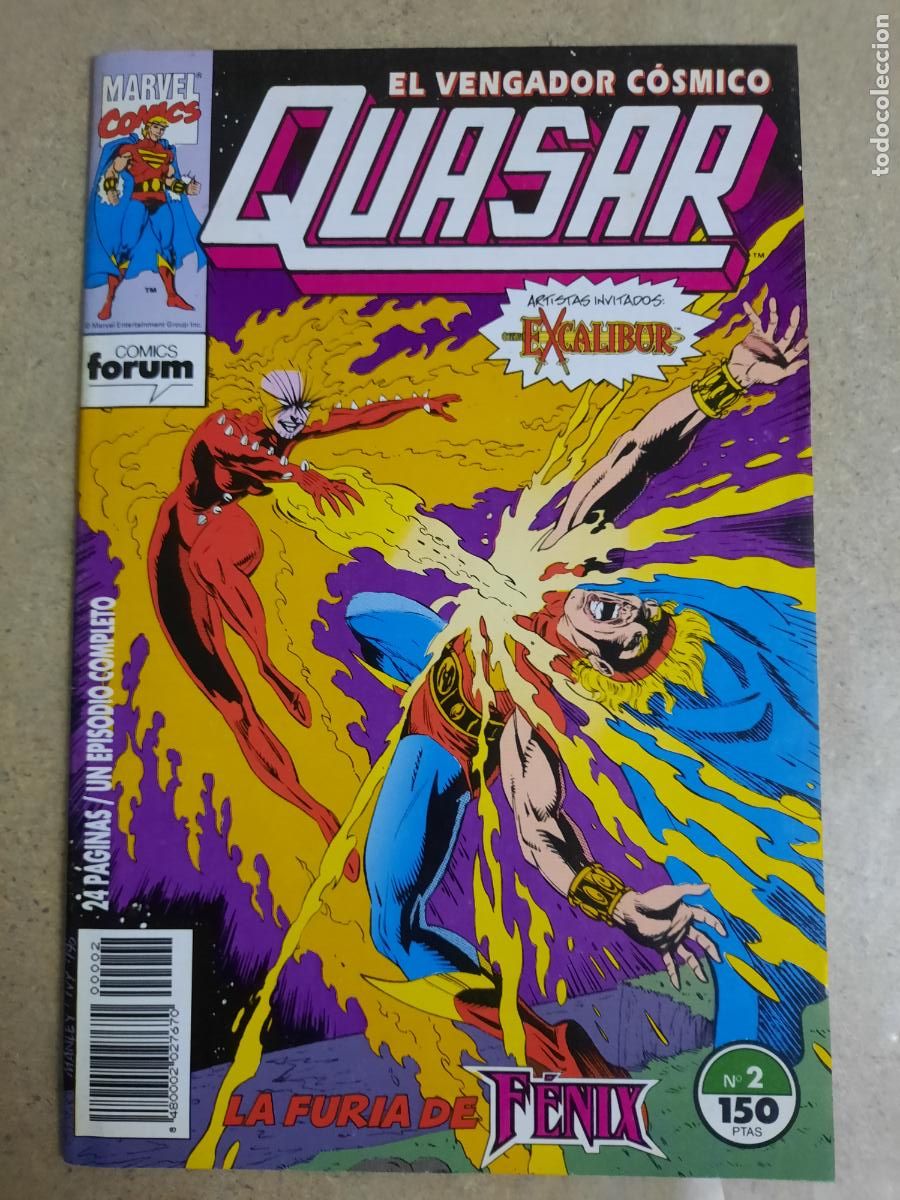 C&oacute;mics: QUASAR, EL VENGADOR C&Oacute;SMICO N&ordm; 2 - ED. FORUM - Foto 1