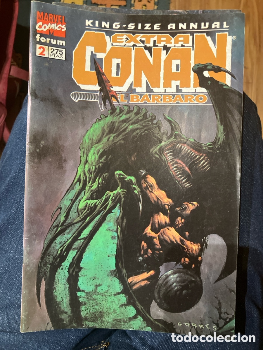 C&oacute;mics: CONAN EXTRA - KING-SIZE ANNUAL - 11 N&Uacute;MEROS - COMPLETA - FORUM - Foto 2
