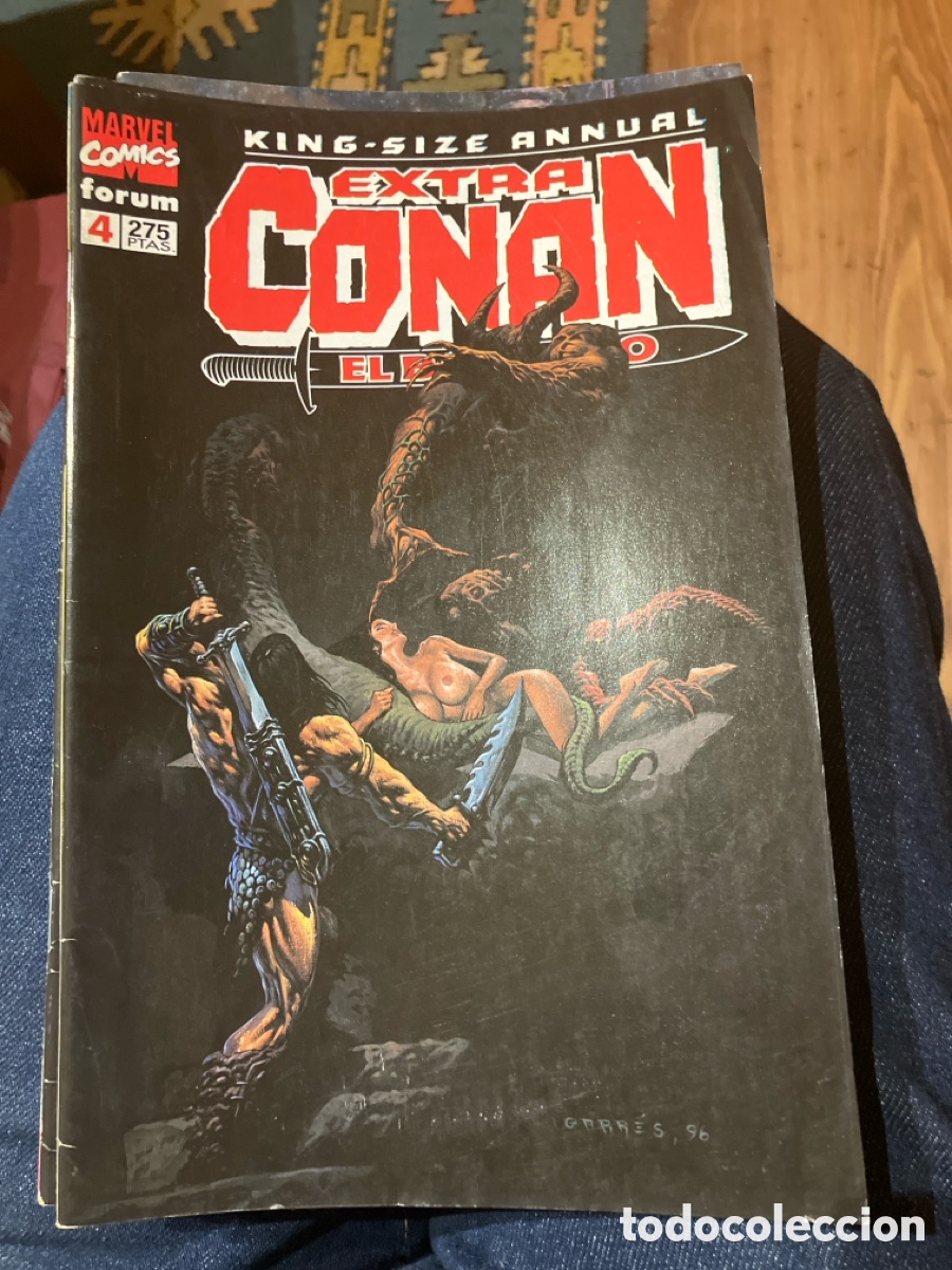 C&oacute;mics: CONAN EXTRA - KING-SIZE ANNUAL - 11 N&Uacute;MEROS - COMPLETA - FORUM - Foto 4