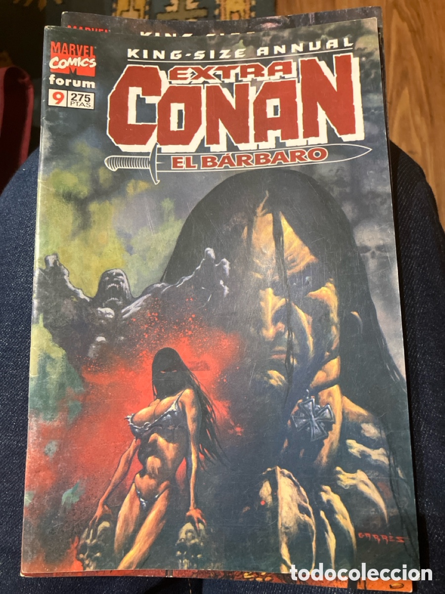 C&oacute;mics: CONAN EXTRA - KING-SIZE ANNUAL - 11 N&Uacute;MEROS - COMPLETA - FORUM - Foto 9