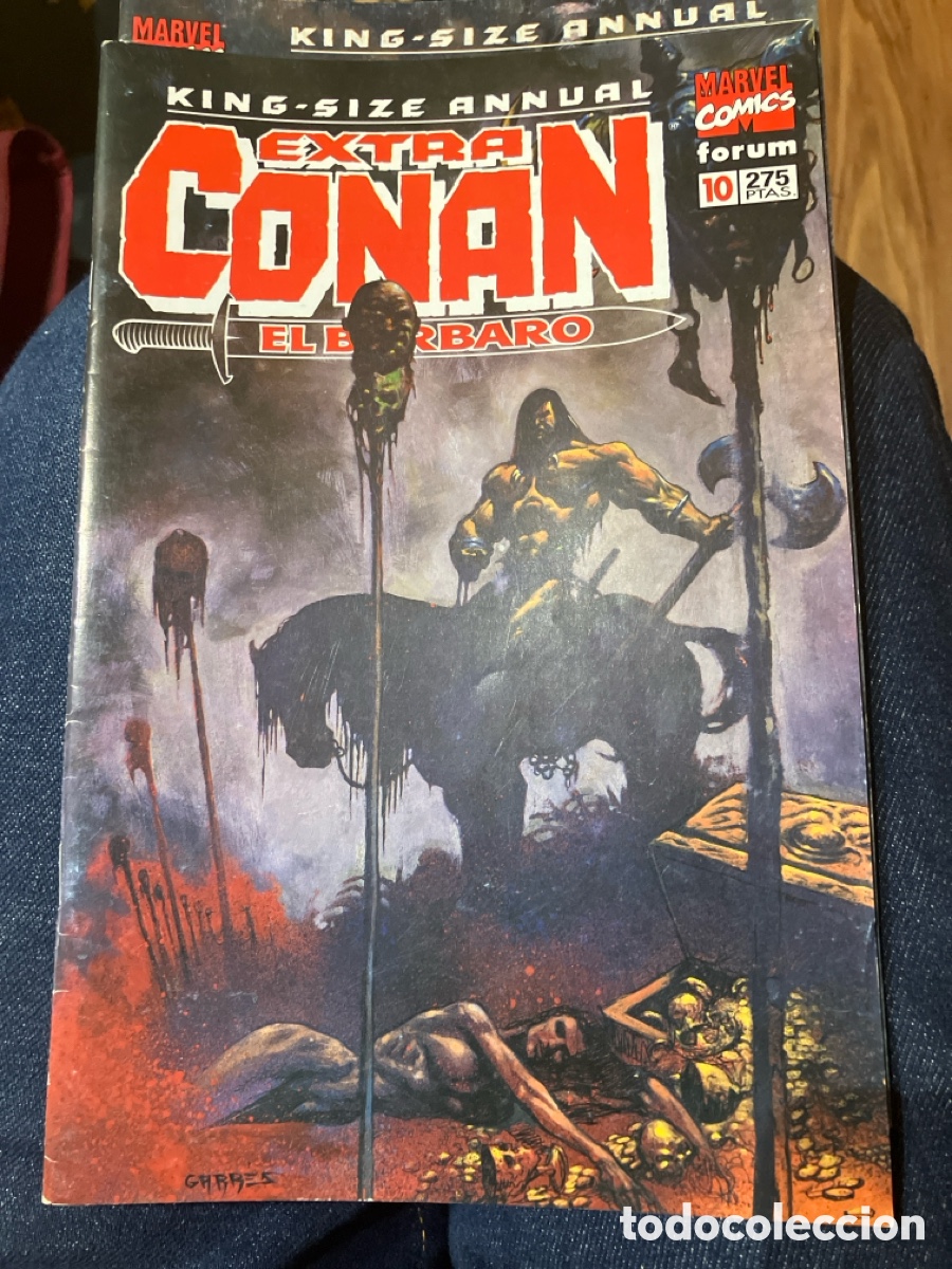 C&oacute;mics: CONAN EXTRA - KING-SIZE ANNUAL - 11 N&Uacute;MEROS - COMPLETA - FORUM - Foto 10