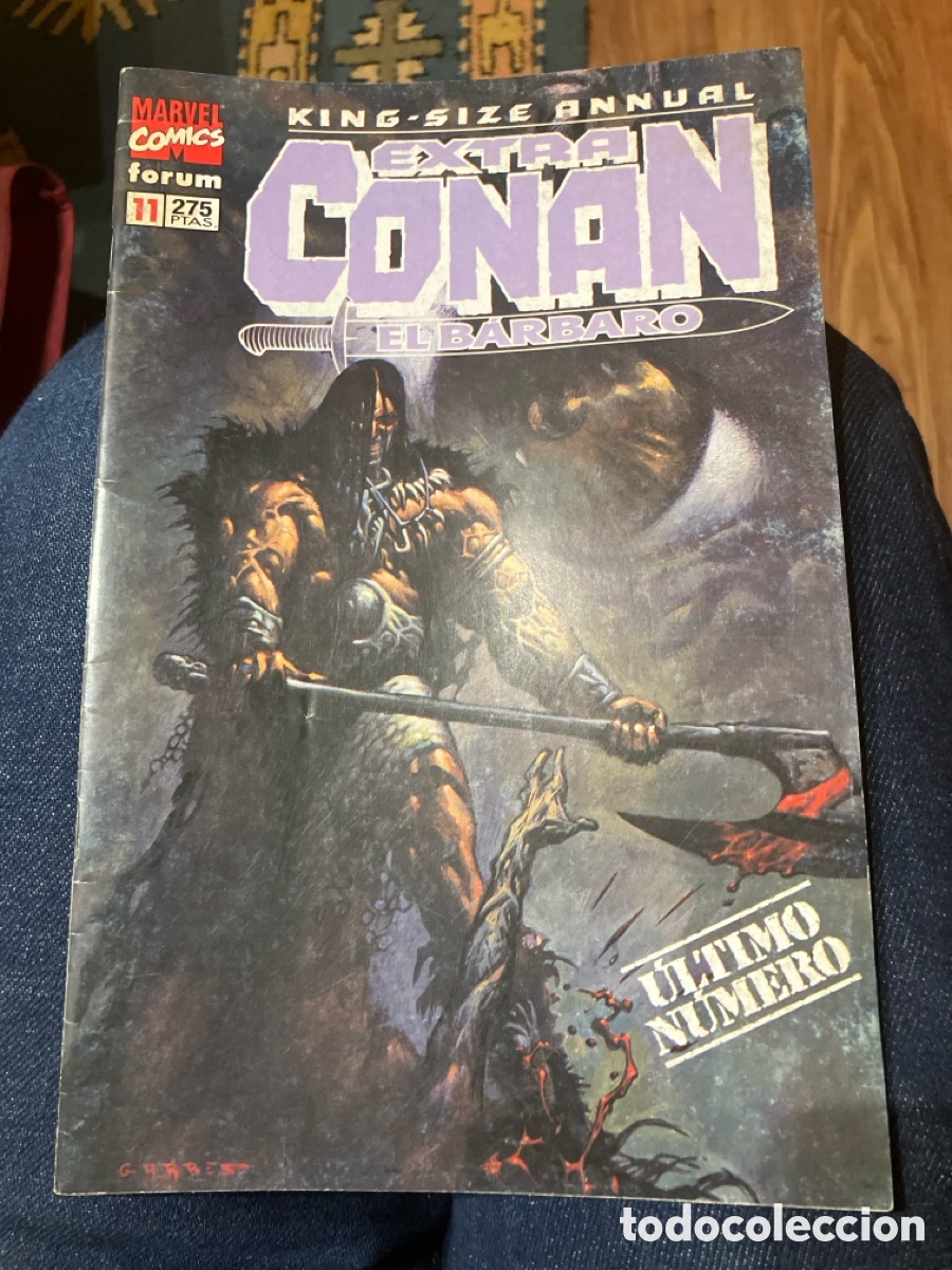 C&oacute;mics: CONAN EXTRA - KING-SIZE ANNUAL - 11 N&Uacute;MEROS - COMPLETA - FORUM - Foto 11