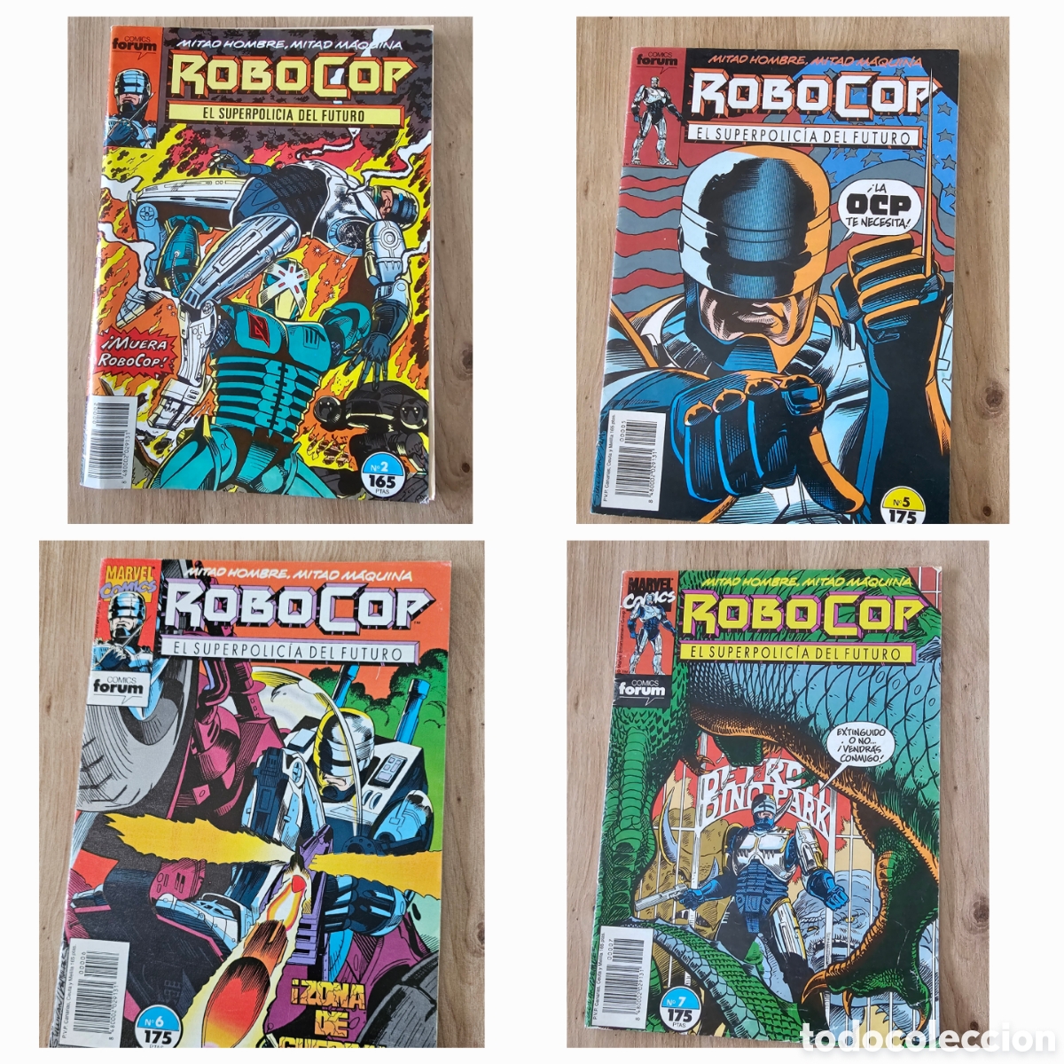C&oacute;mics: 4 c&oacute;mics ROBOCOP 1990-1991 - Foto 1