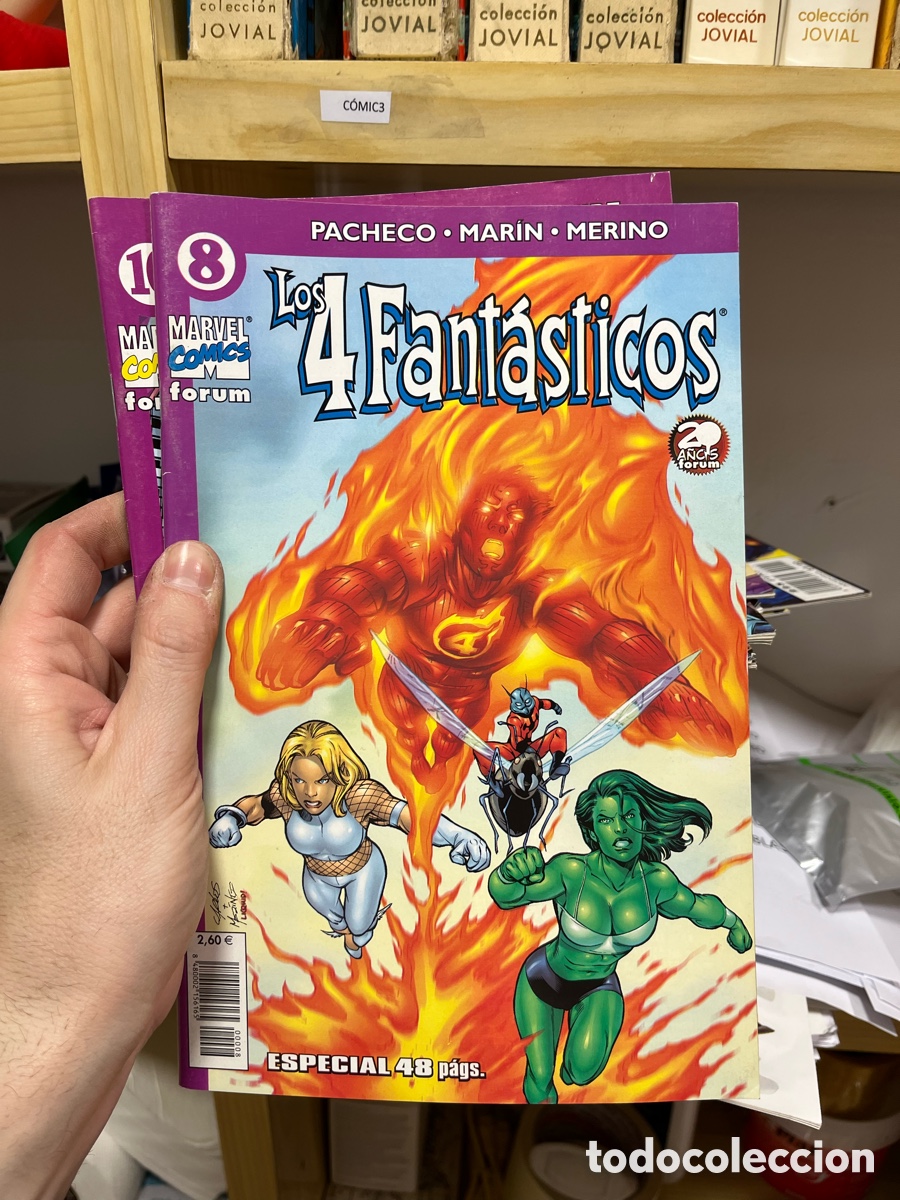 C&oacute;mics: Comic3 los 4 fant&aacute;sticos PACHECO &bull; MAR&Iacute;N &bull; BAGLEY marvel forum 8 - Foto 1