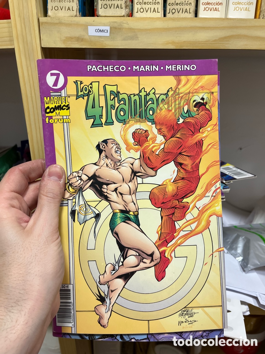C&oacute;mics: Comic3 los 4 fant&aacute;sticos PACHECO &bull; MAR&Iacute;N &bull; BAGLEY marvel forum 7 - Foto 1