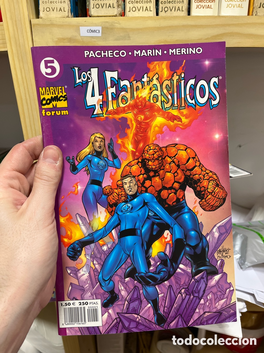 C&oacute;mics: Comic3 los 4 fant&aacute;sticos PACHECO &bull; MAR&Iacute;N &bull; BAGLEY marvel forum 5 - Foto 1