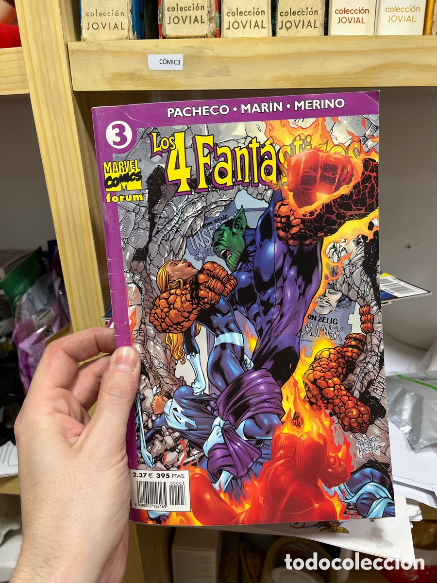 C&oacute;mics: Comic3 los 4 fant&aacute;sticos PACHECO &bull; MAR&Iacute;N &bull; BAGLEY marvel forum 3 - Foto 1