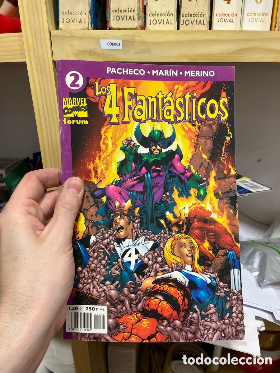 C&oacute;mics: Comic3 los 4 fant&aacute;sticos PACHECO &bull; MAR&Iacute;N &bull; BAGLEY marvel forum 2 - Foto 1