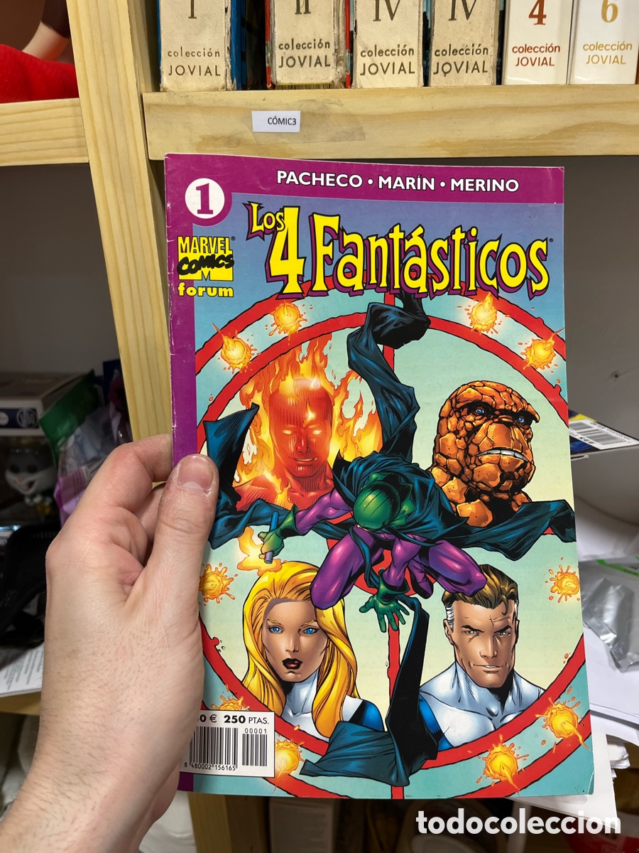 C&oacute;mics: Comic3 los 4 fant&aacute;sticos PACHECO &bull; MAR&Iacute;N &bull; BAGLEY marvel forum 1 - Foto 1