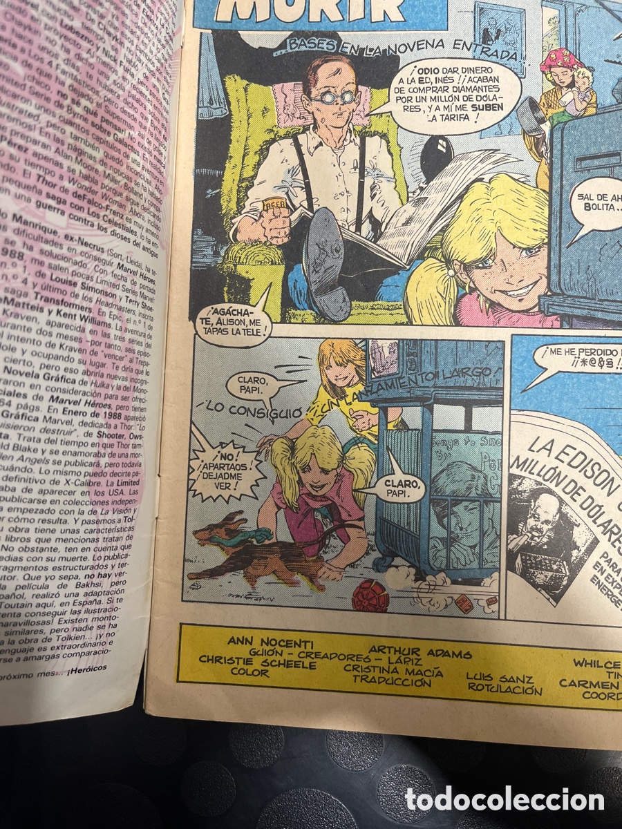 C&oacute;mics: MARVEL H&Eacute;ROES N.17 LONGSHOT ( 1986/1993 ) - Foto 4