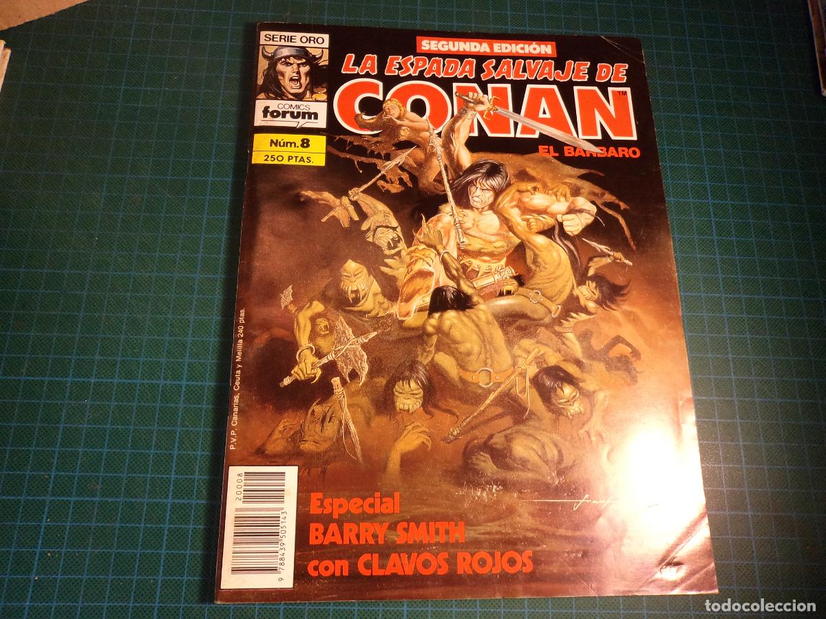 C&oacute;mics: La espada salvaje de Conan. N&ordm; 8. Forum. 2&ordf; edicion. - Foto 1
