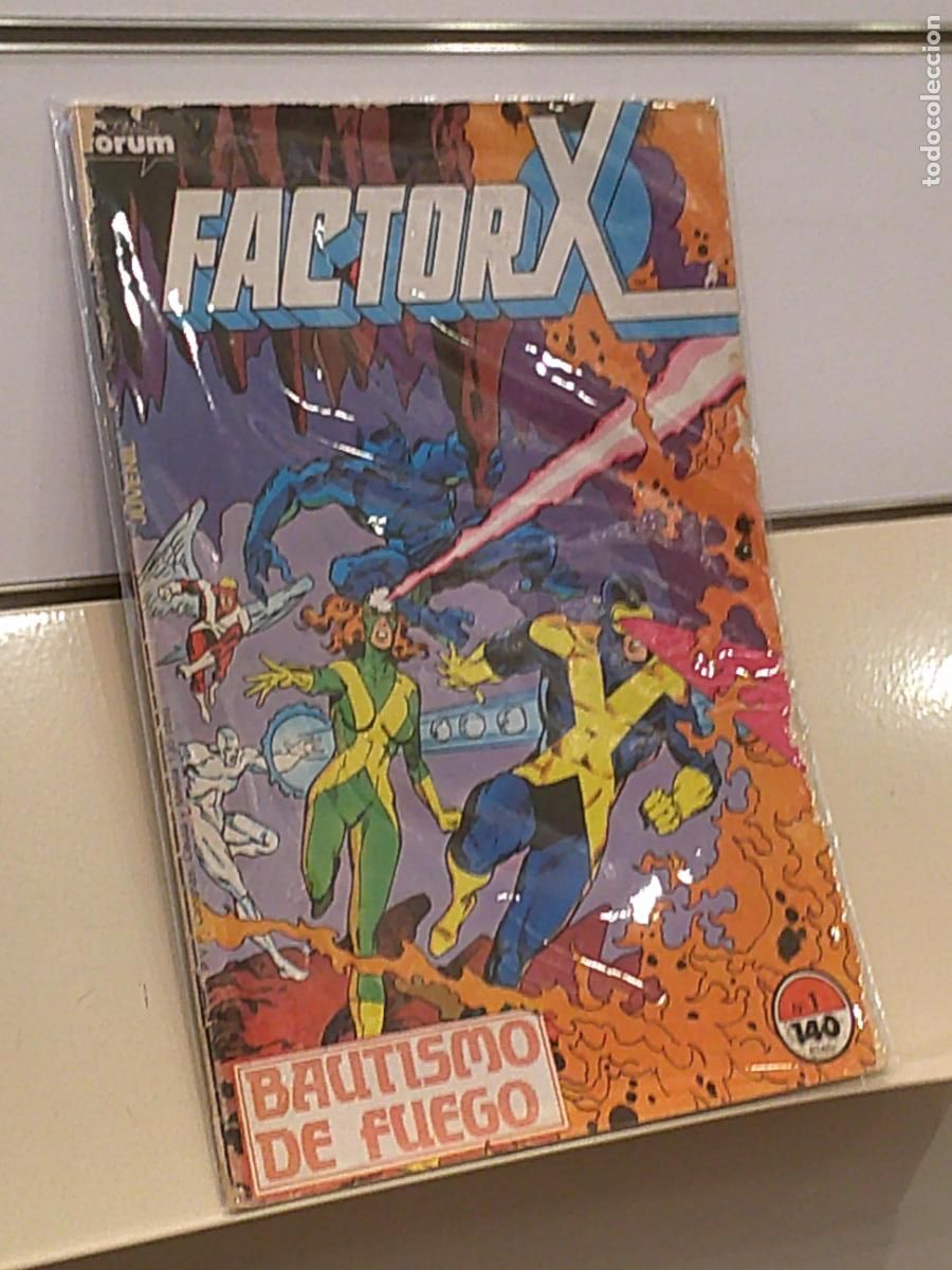 C&oacute;mics: FACTOR X VOL. 1 N&ordm; 1 BAUTISMO DE FUEGO MARVEL - FORUM - Foto 1