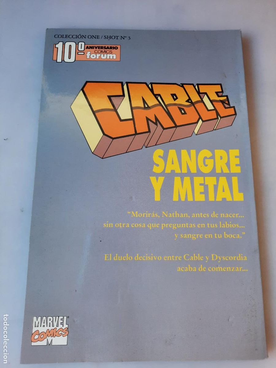 C&oacute;mics: CABLE: SANGRE Y METAL - ED. FORUM - Foto 3