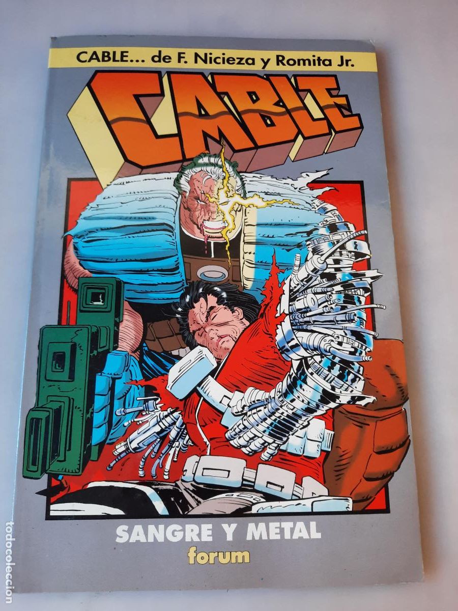 C&oacute;mics: CABLE: SANGRE Y METAL - ED. FORUM - Foto 1