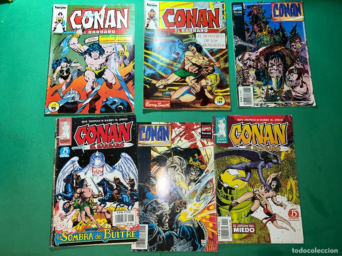C&oacute;mics: LOTE CONAN MARVEL FORUM - 12 NUMEROS - Foto 2