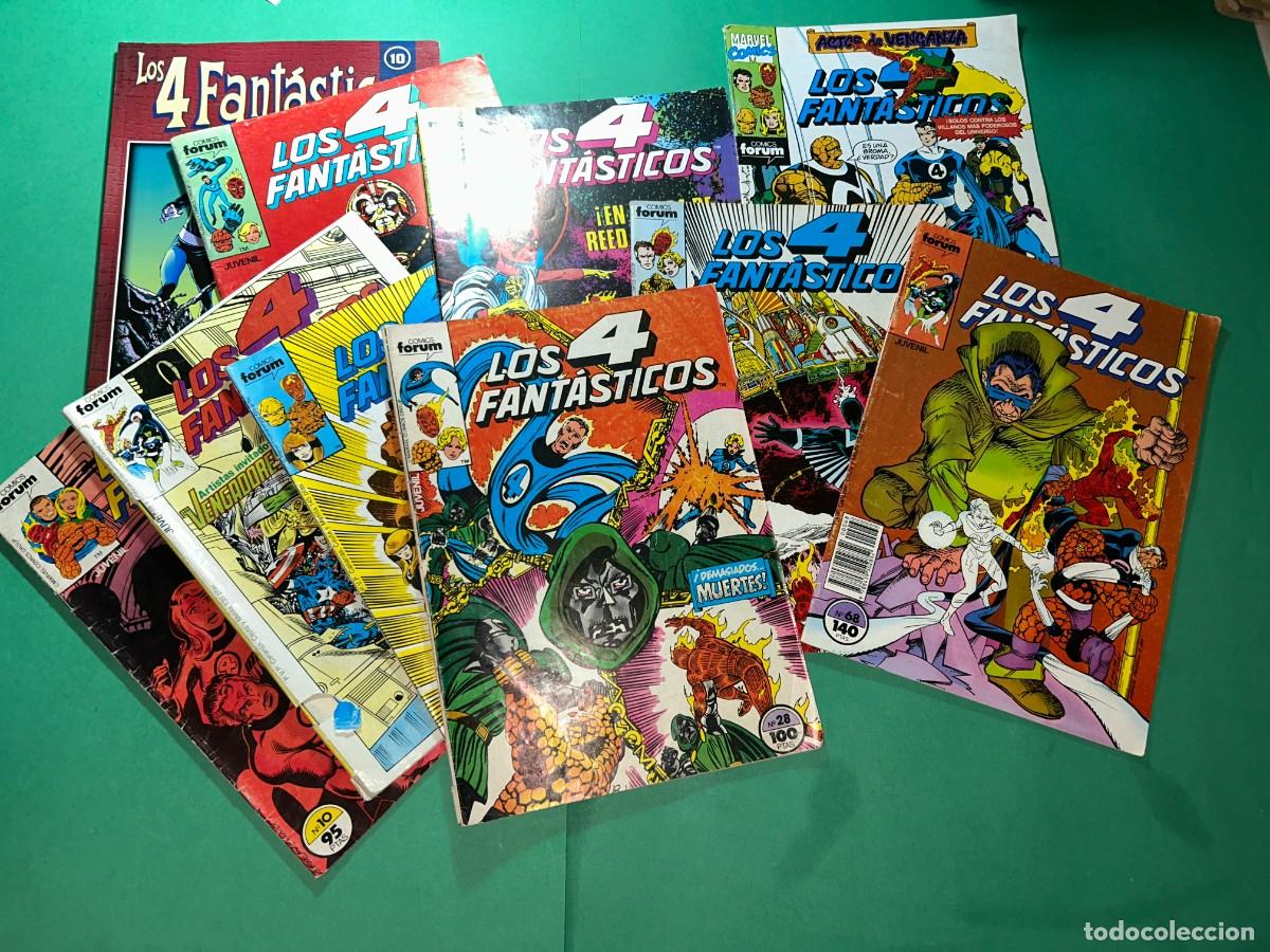 C&oacute;mics: LOTE LOS 4 FANTASTICOS - FORUM - 10 NUMEROS - Foto 1