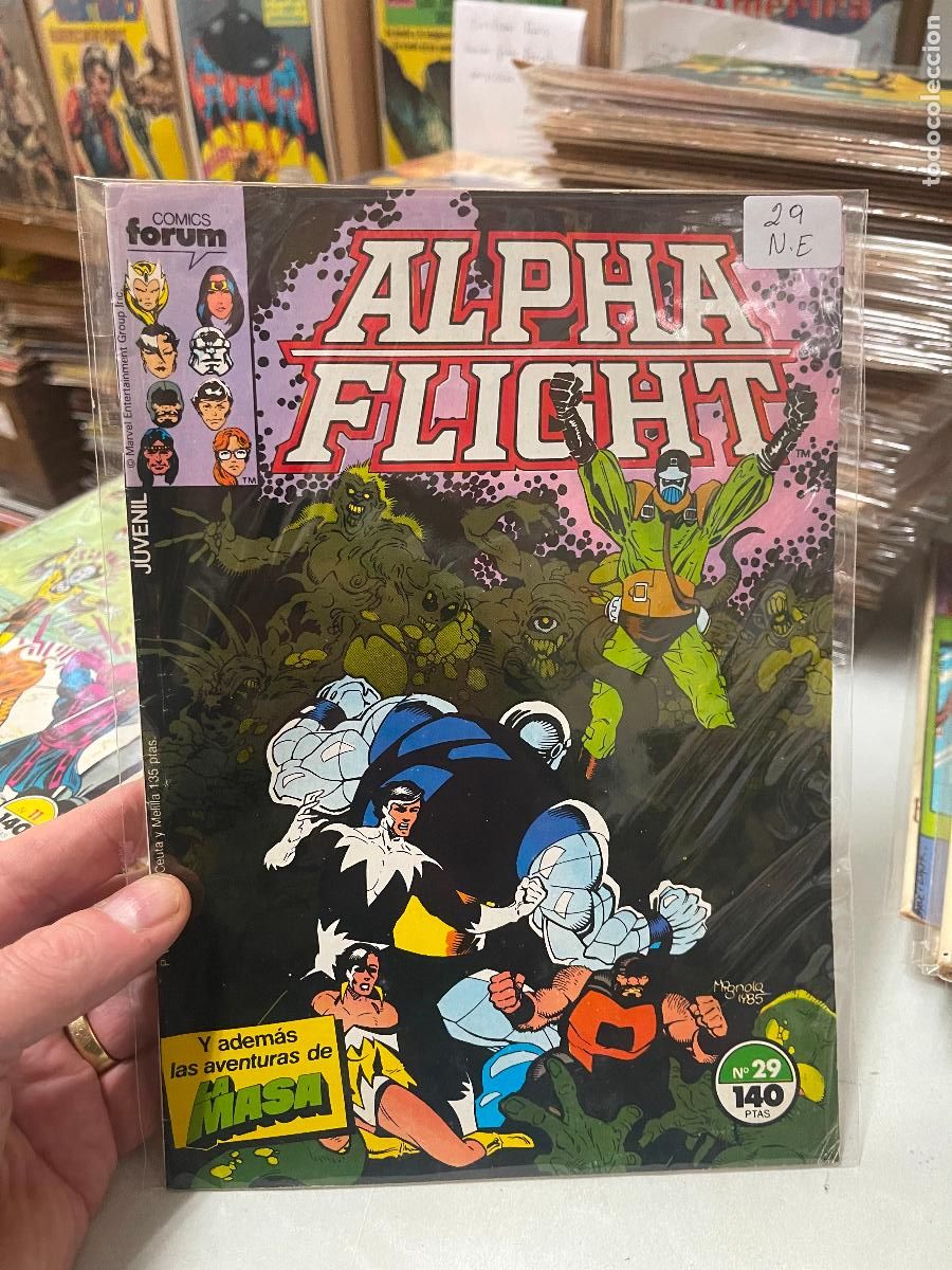 C&oacute;mics: ALPHA FLIGHIT EDITORIAL FORUM NUMERO 29 NORMAL ESTADO - Foto 1