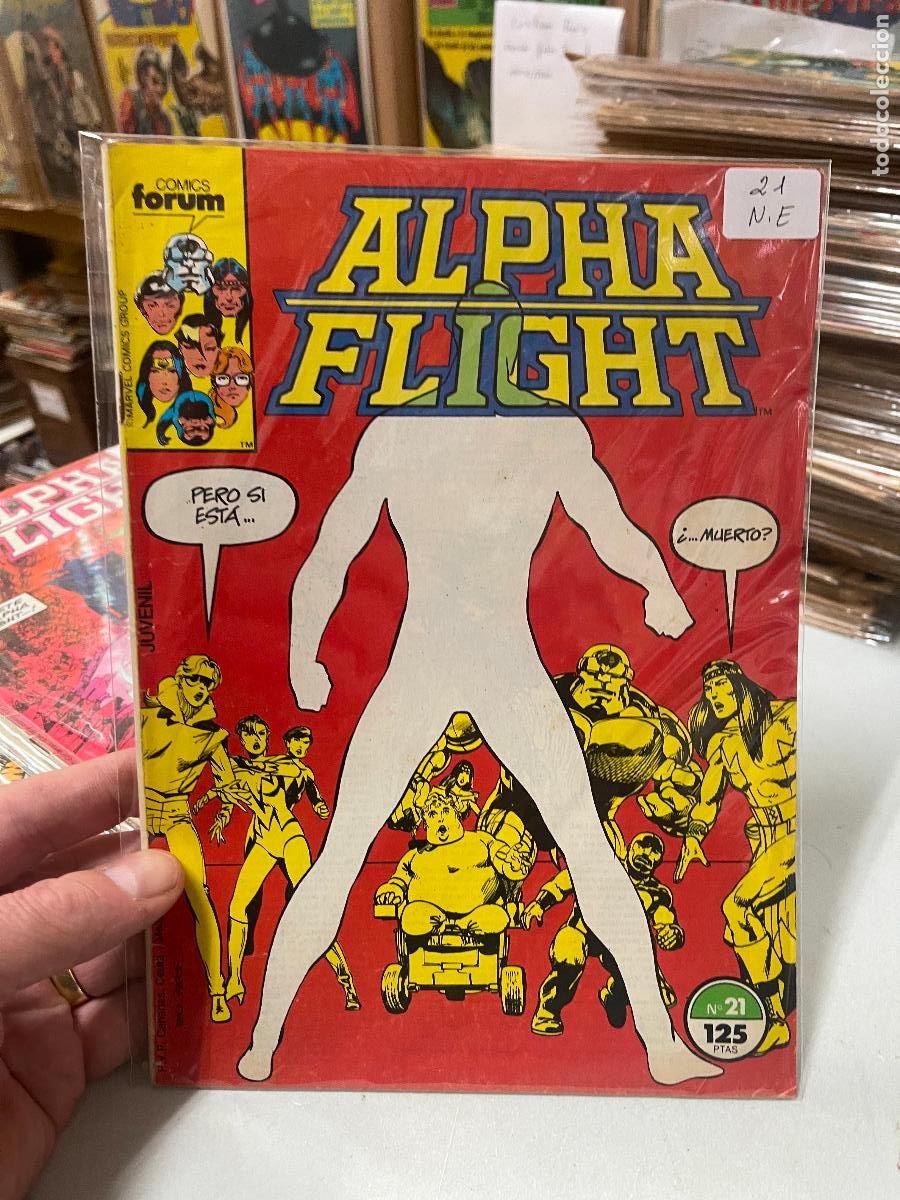 C&oacute;mics: ALPHA FLIGHIT EDITORIAL FORUM NUMERO 21 NORMAL ESTADO - Foto 1