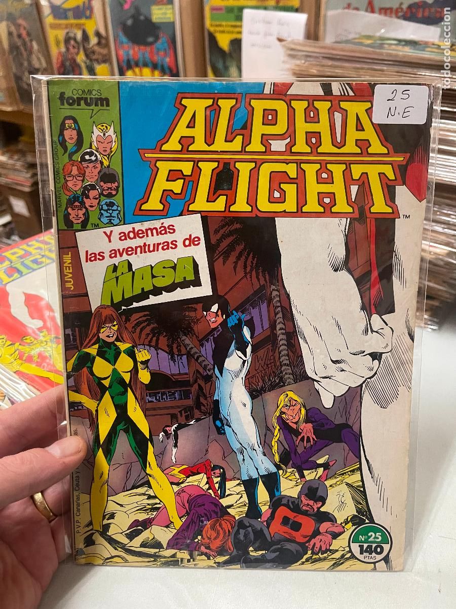 C&oacute;mics: ALPHA FLIGHIT EDITORIAL FORUM NUMERO 25 NORMAL ESTADO - Foto 1