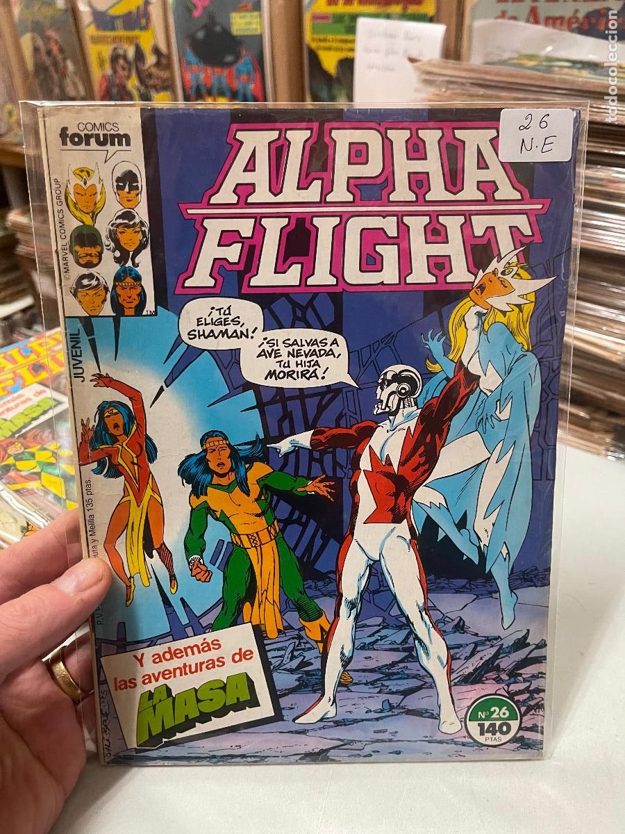 C&oacute;mics: ALPHA FLIGHIT EDITORIAL FORUM NUMERO 26 NORMAL ESTADO - Foto 1