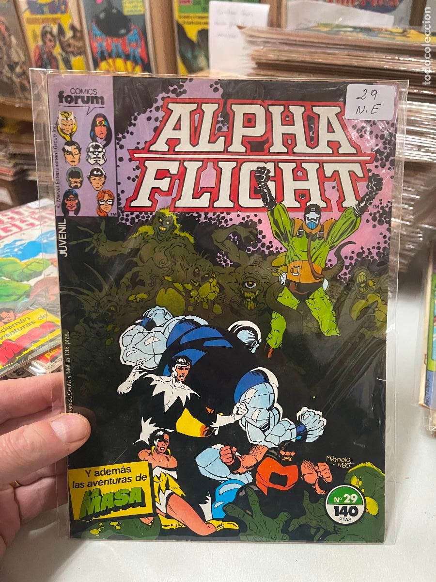 C&oacute;mics: ALPHA FLIGHIT EDITORIAL FORUM NUMERO 29 NORMAL ESTADO - Foto 1