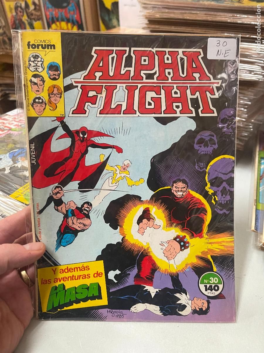 C&oacute;mics: ALPHA FLIGHIT EDITORIAL FORUM NUMERO 30 NORMAL ESTADO - Foto 1