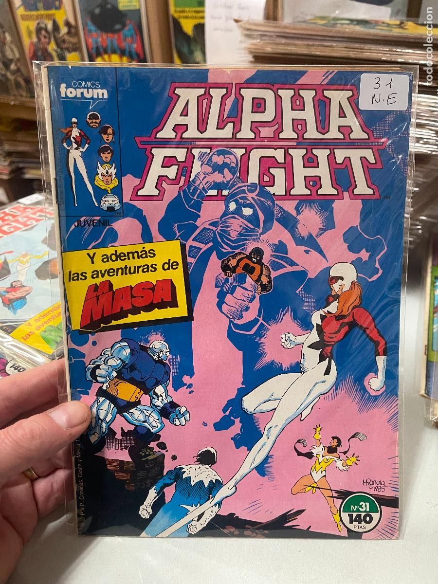 C&oacute;mics: ALPHA FLIGHIT EDITORIAL FORUM NUMERO 31 NORMAL ESTADO - Foto 1