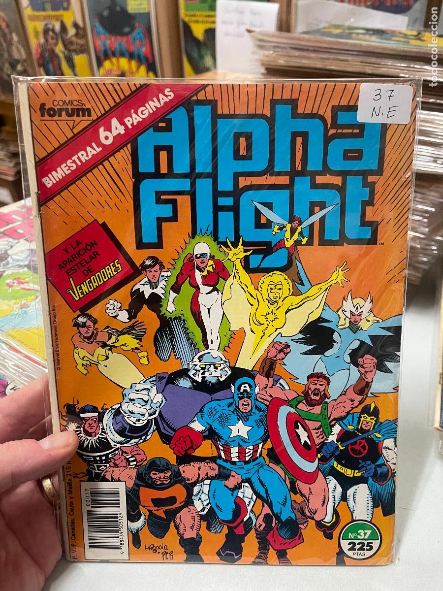 C&oacute;mics: ALPHA FLIGHIT EDITORIAL FORUM NUMERO 37 NORMAL ESTADO - Foto 1
