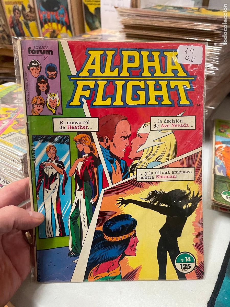 C&oacute;mics: ALPHA FLIGHIT EDITORIAL FORUM NUMERO 14 REGULAR ESTADO - Foto 1
