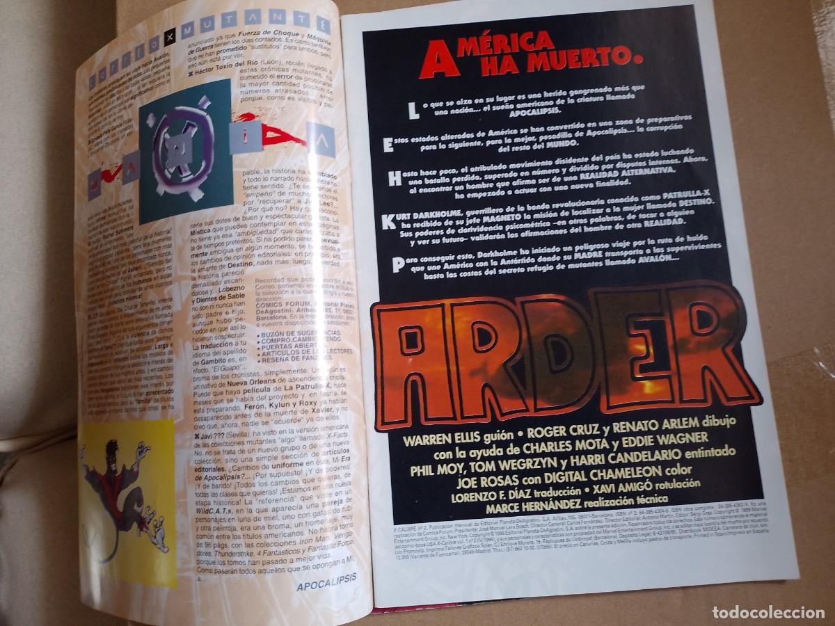 C&oacute;mics: MARVEL COMICS FORUM X- CALIBRE - Foto 3