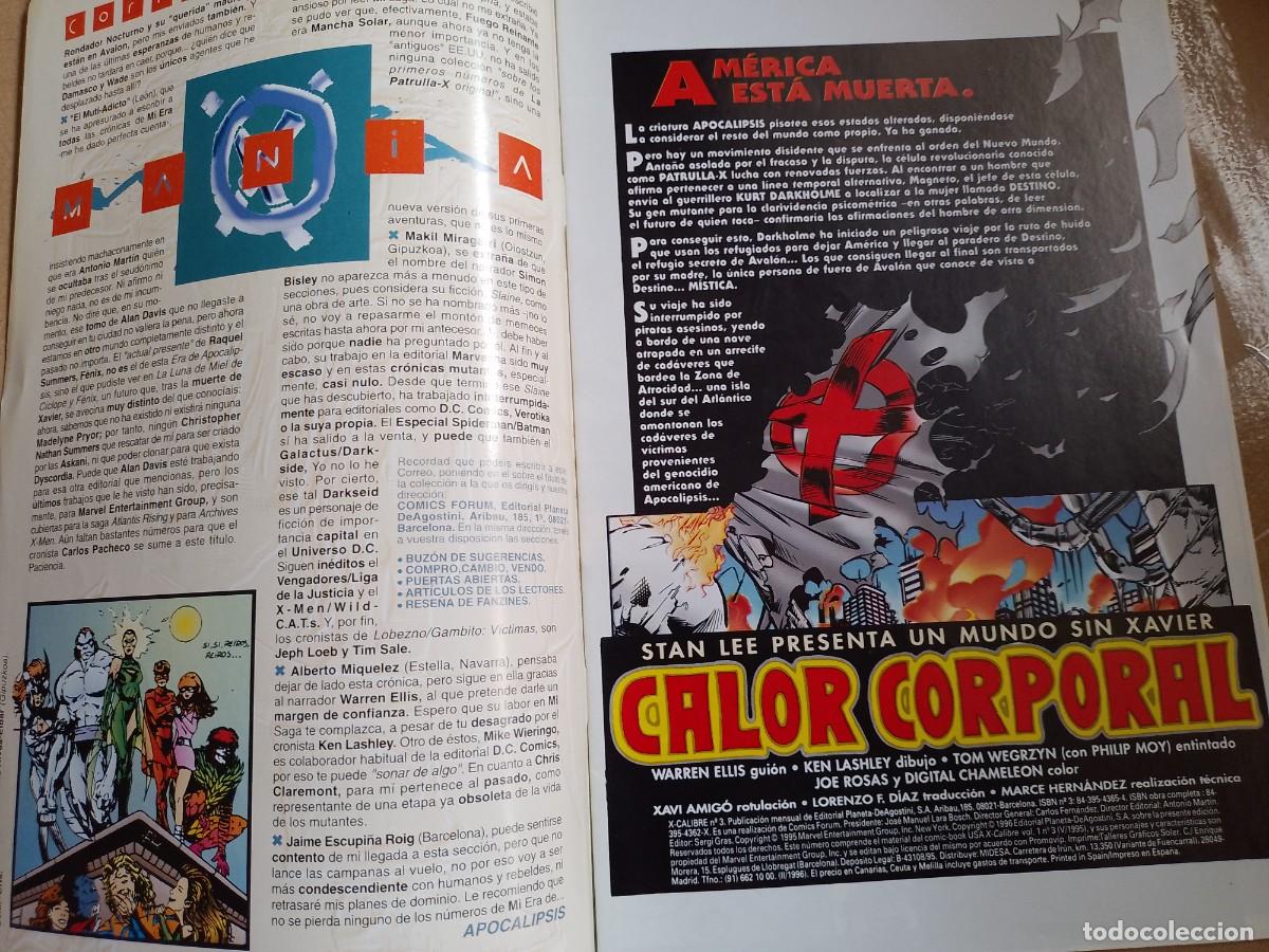 C&oacute;mics: MARVEL COMICS FORUM X- CALIBRE - Foto 3