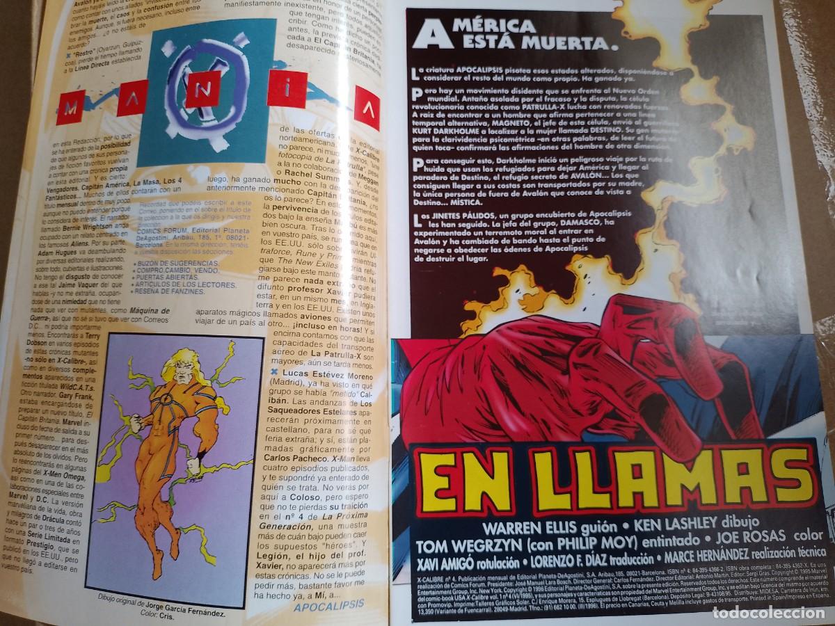 C&oacute;mics: MARVEL COMICS FORUM X- CALIBRE - Foto 3